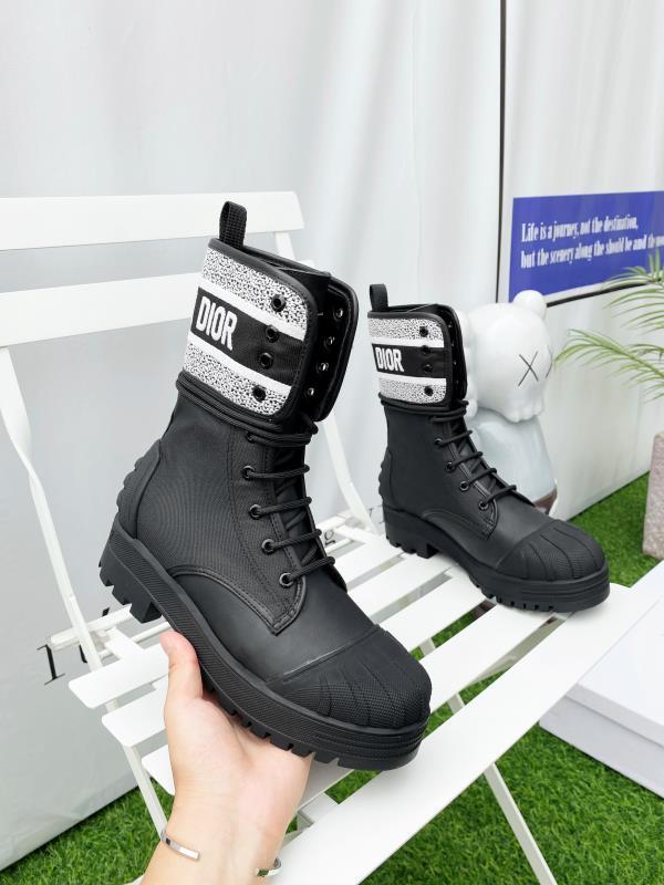 Black and White DM ankle boot