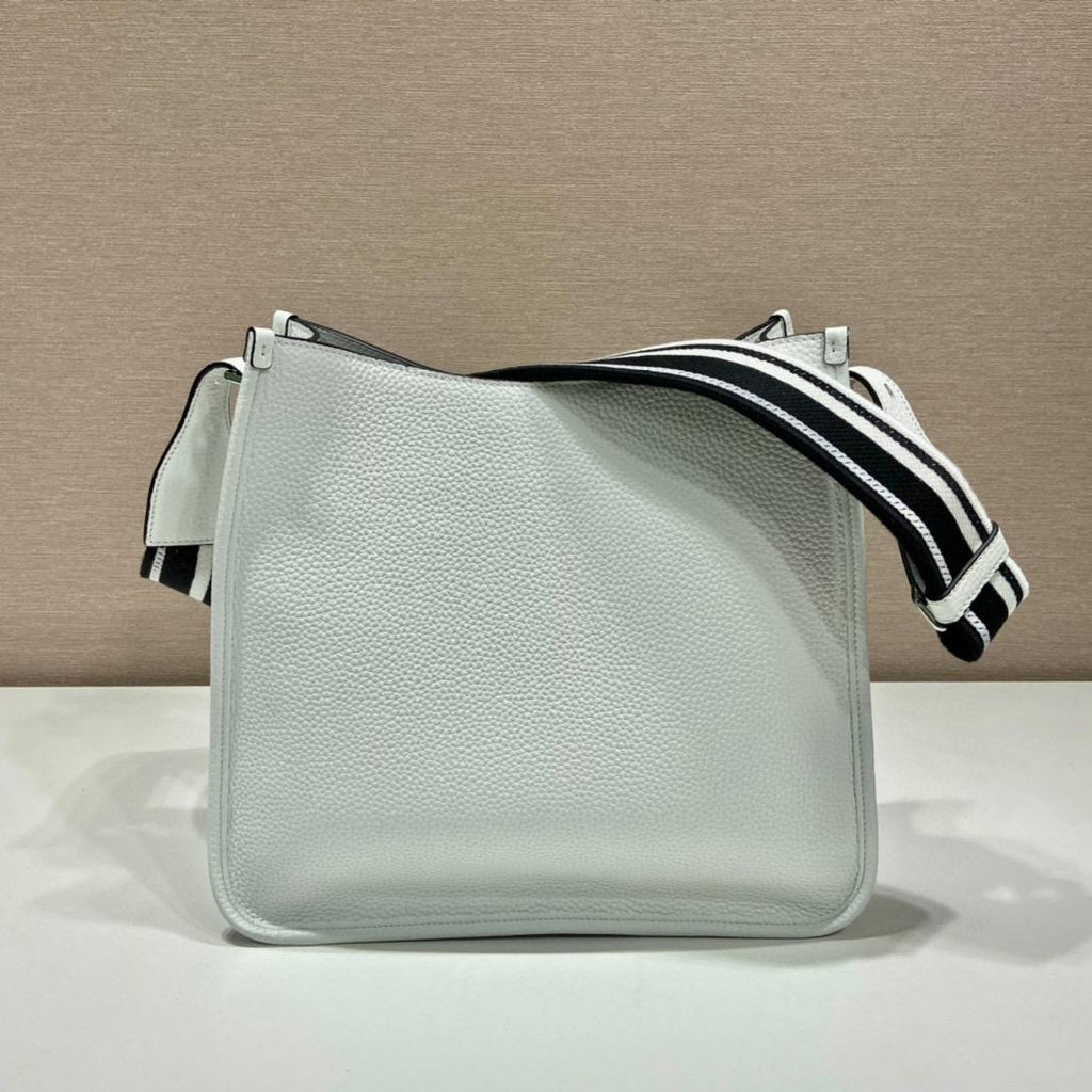 White PL mini shoulder bag