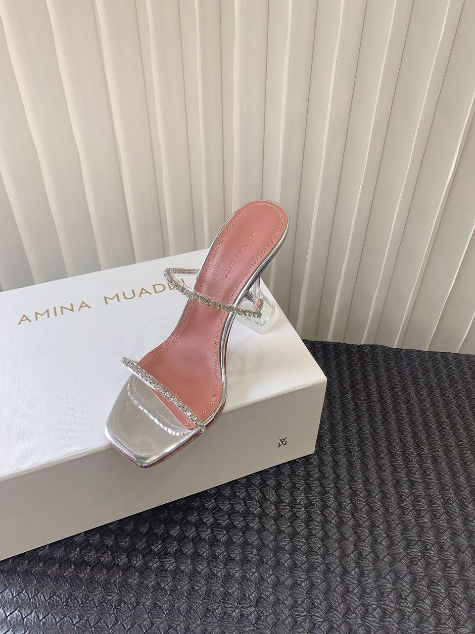 Silver Gilda Embellished Sandals