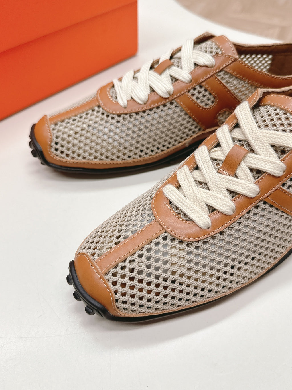 Beige Lin/Naturel Kiga Sneaker