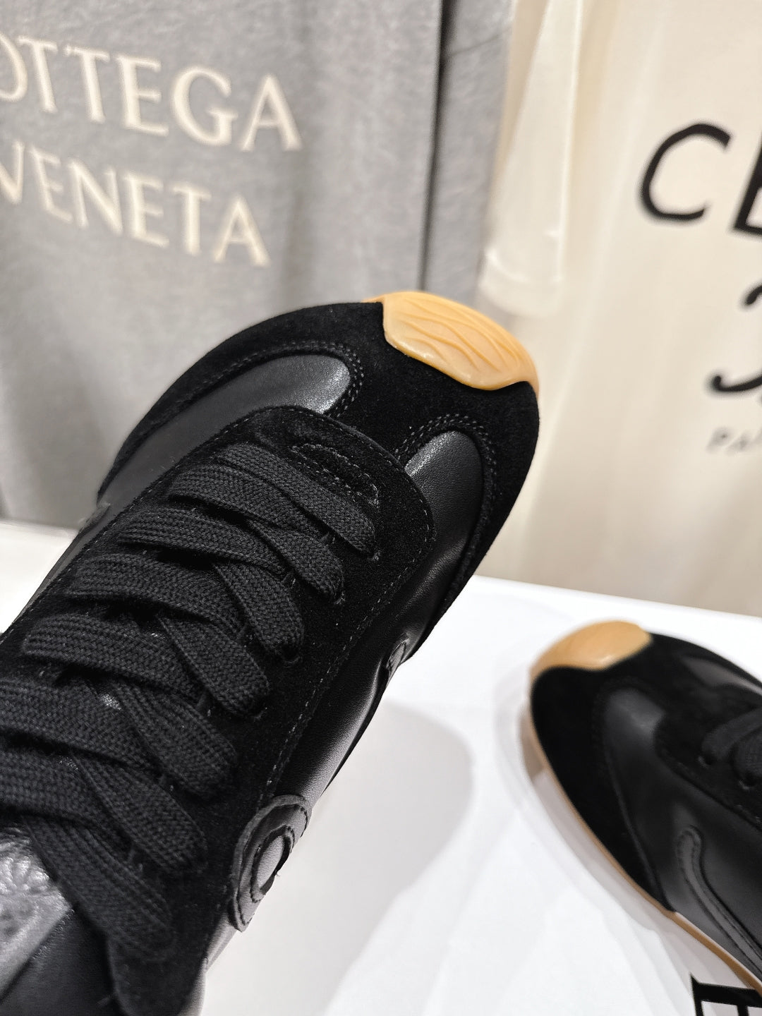 Men's Black Ballet Runner 2.0 In Soft Leather