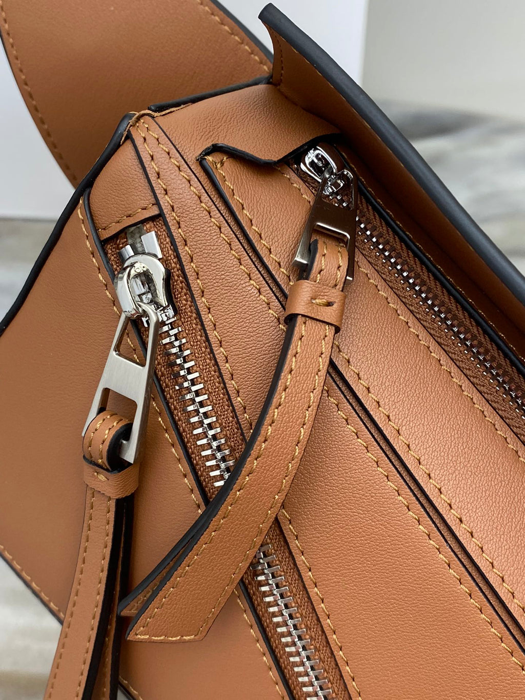 Tan Mini Puzzle Bumbag