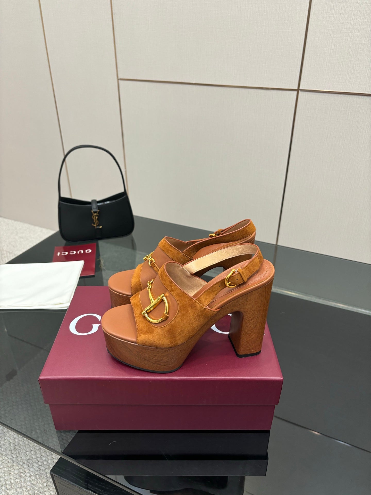 Brown Platform Sandal