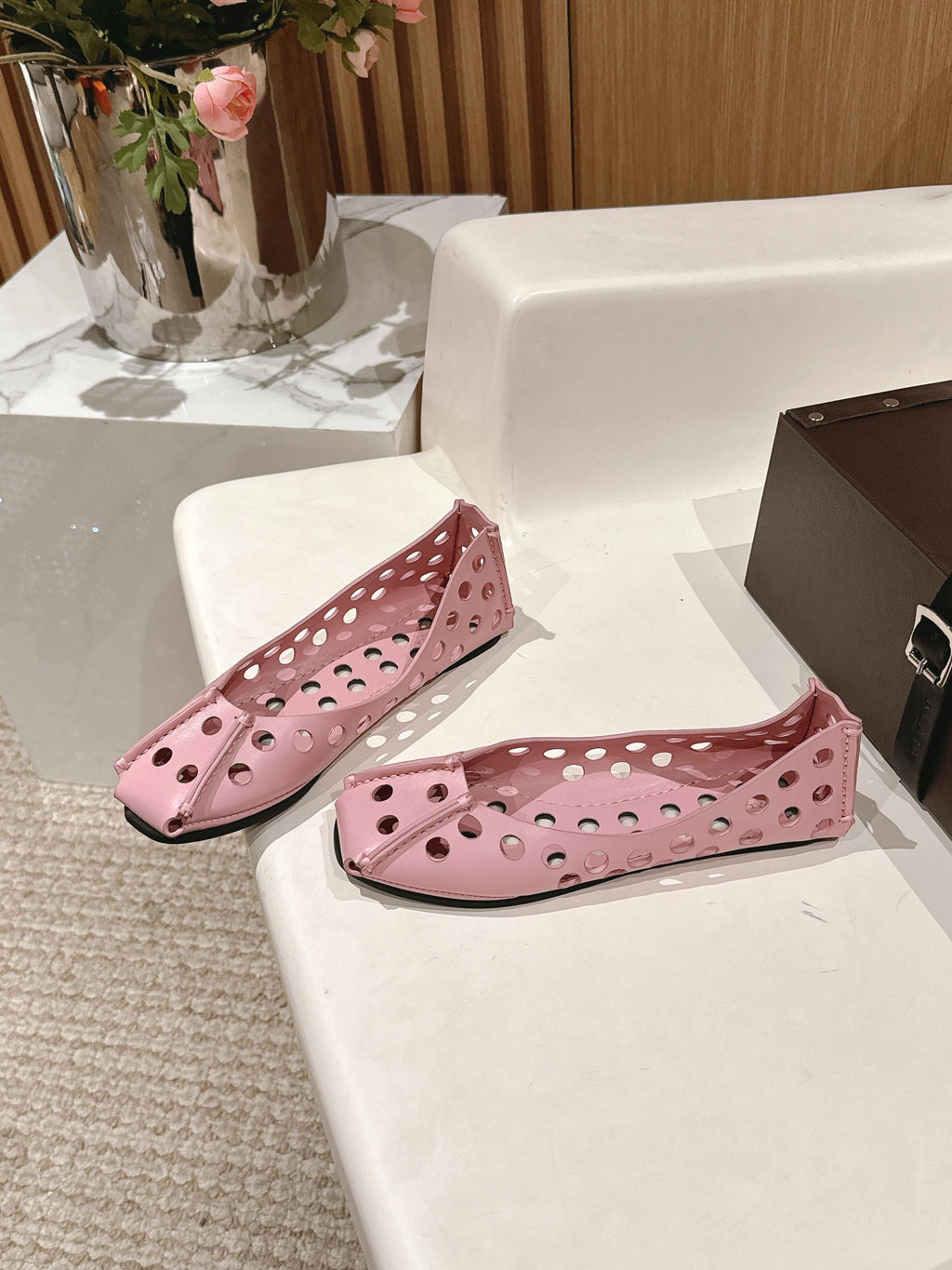 Candy Perfo Ballet Flats