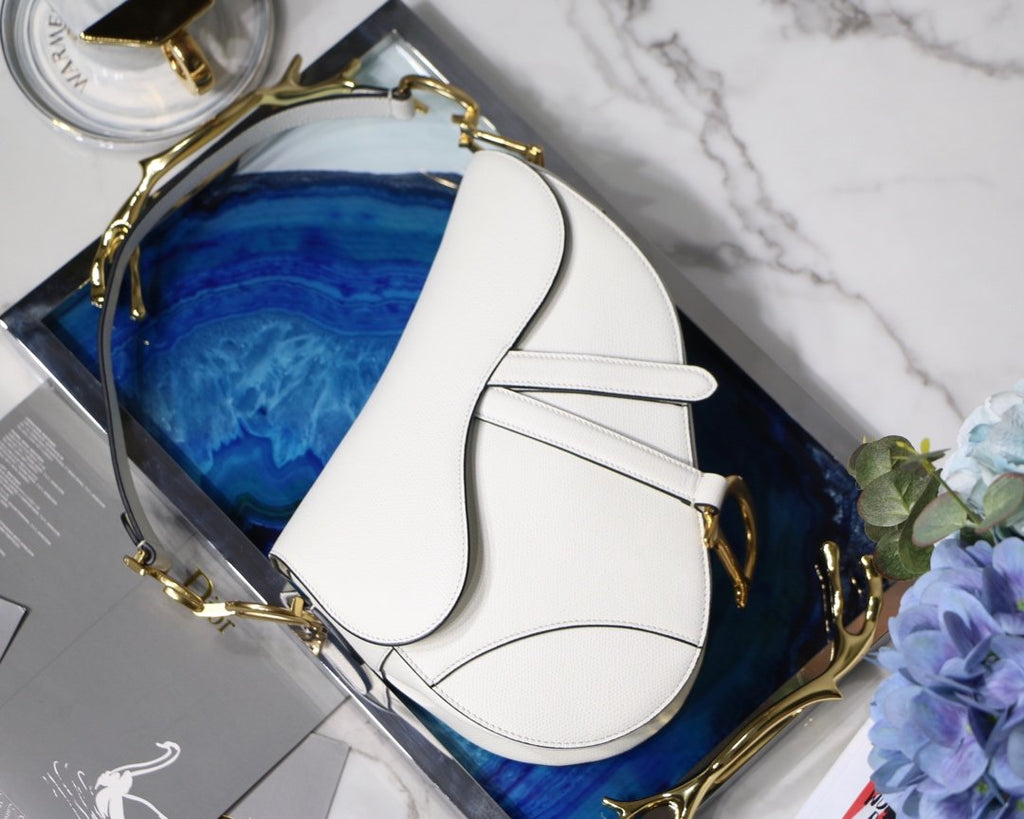 Off-white DS calfskin bag