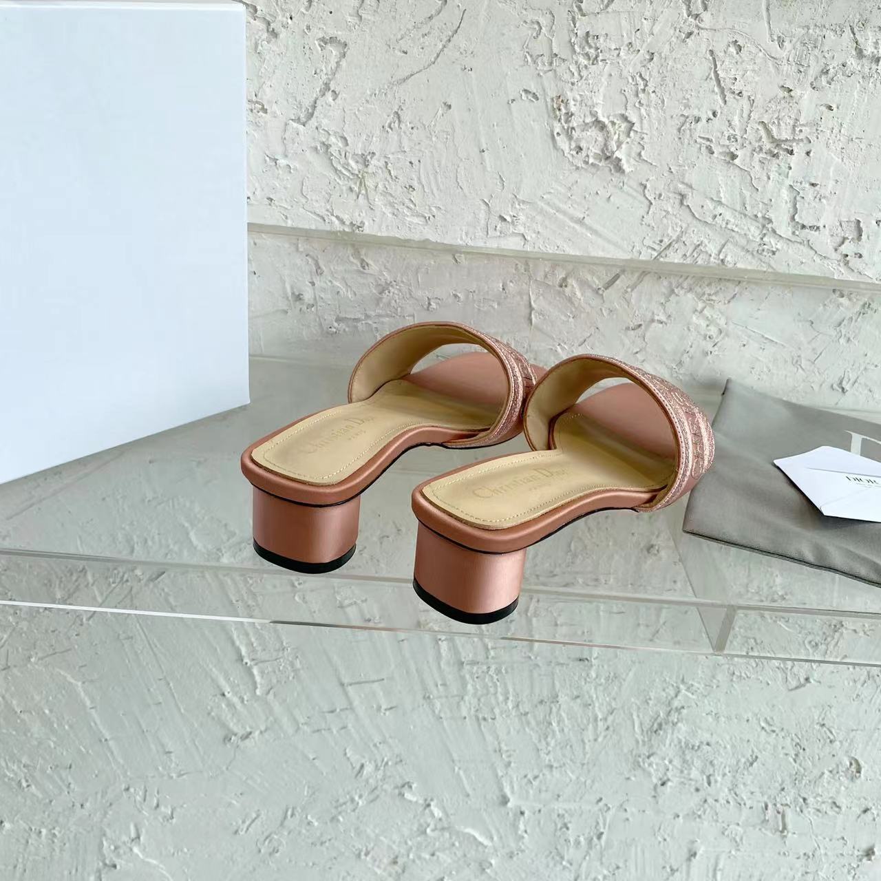 Rose DD Heeled Slide