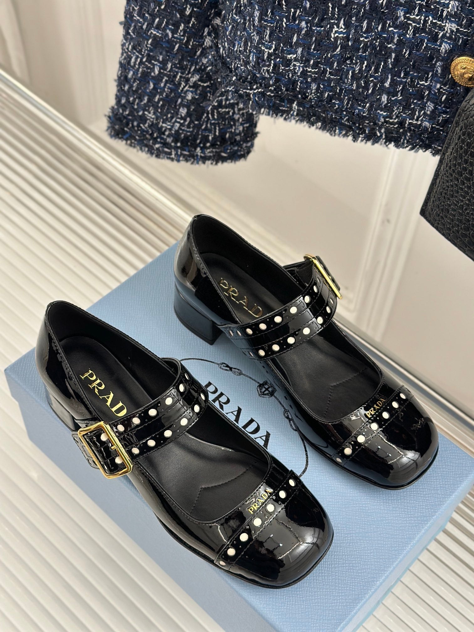 Black Mary Jane Pumps