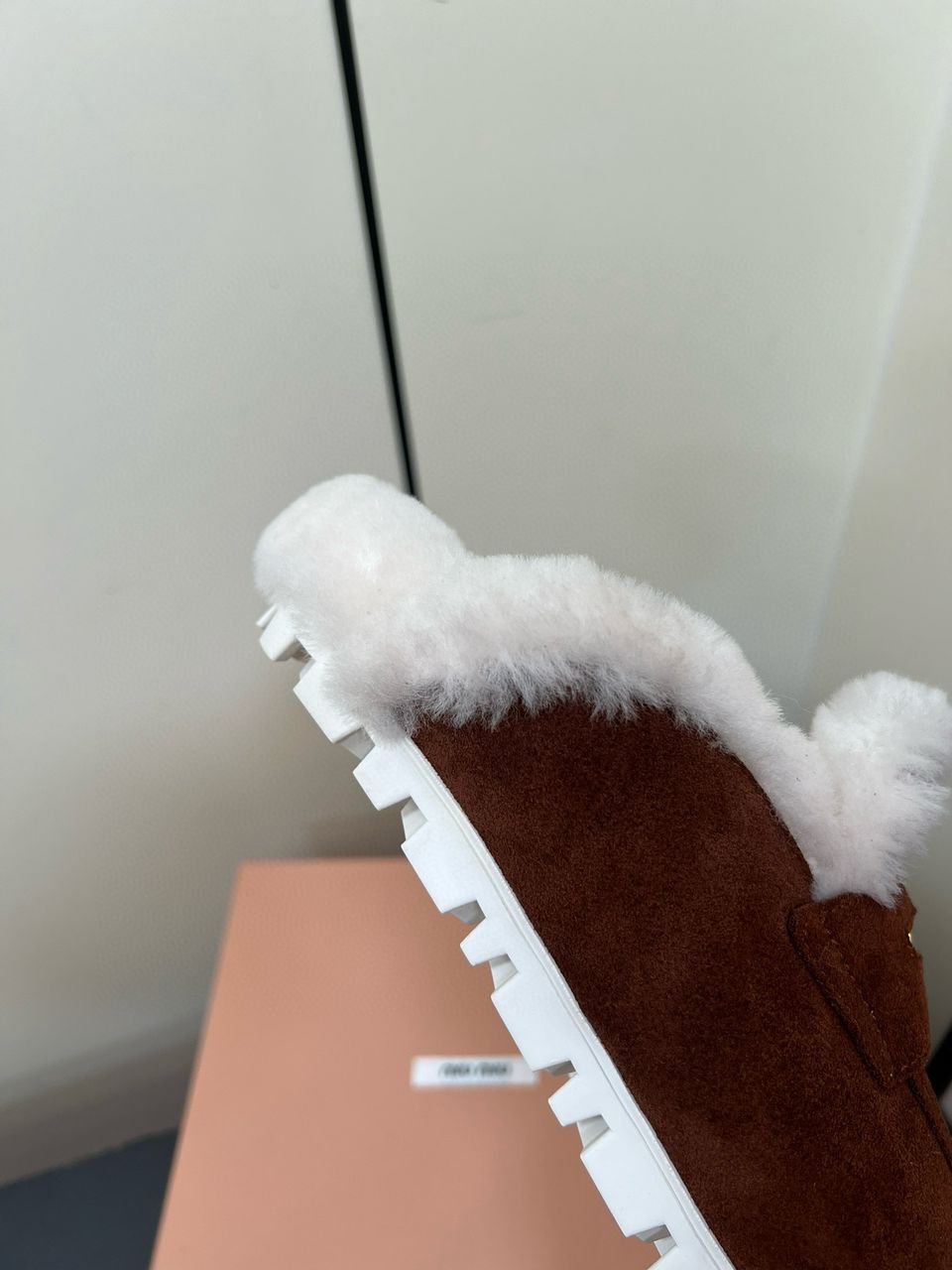 Brown Suede Mules