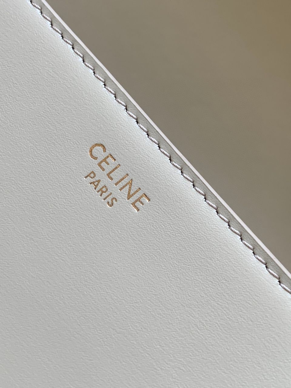 Limestone medium triomphe bag