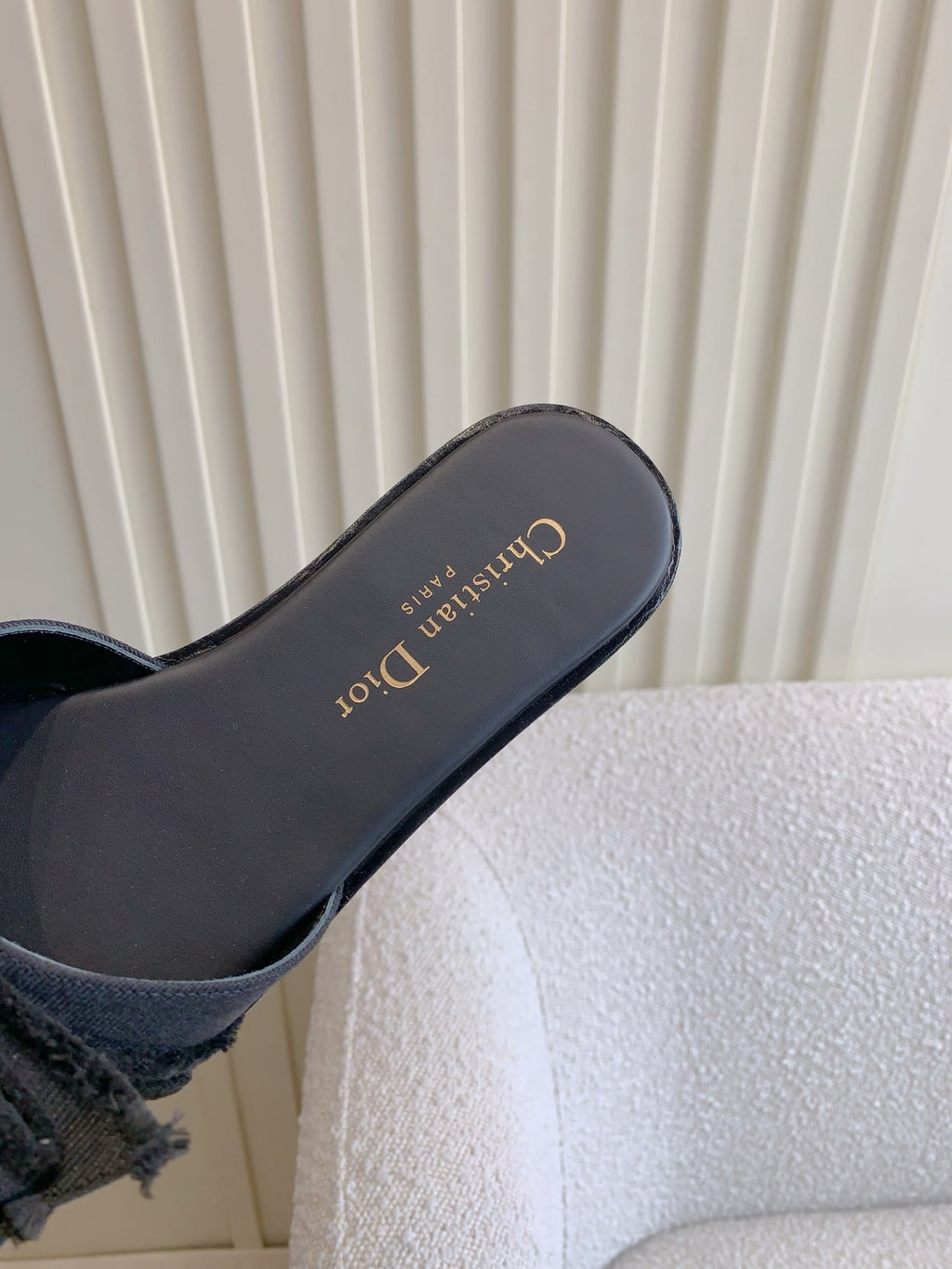 Black Adiorable Slide