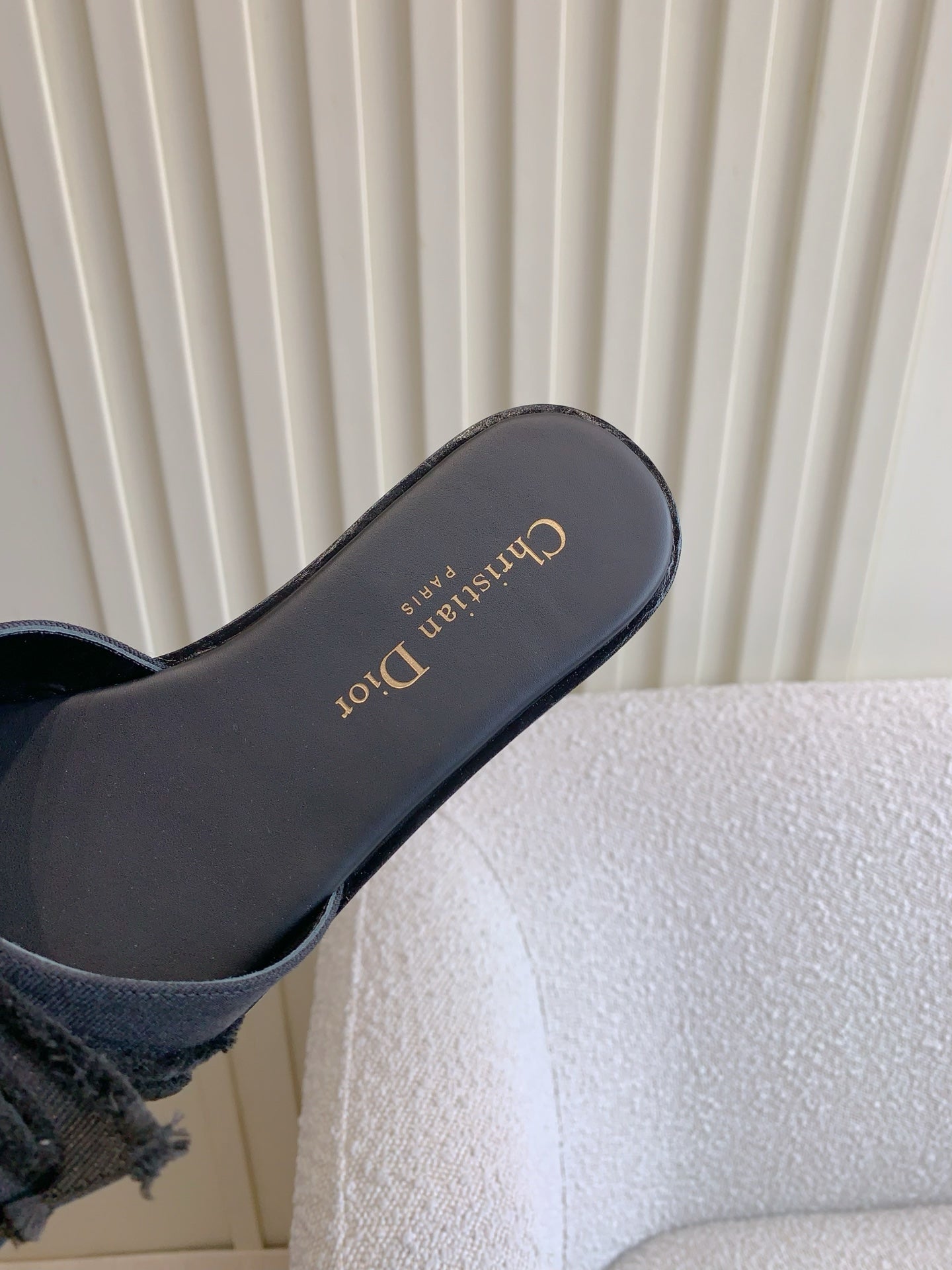 Black Adiorable Slide