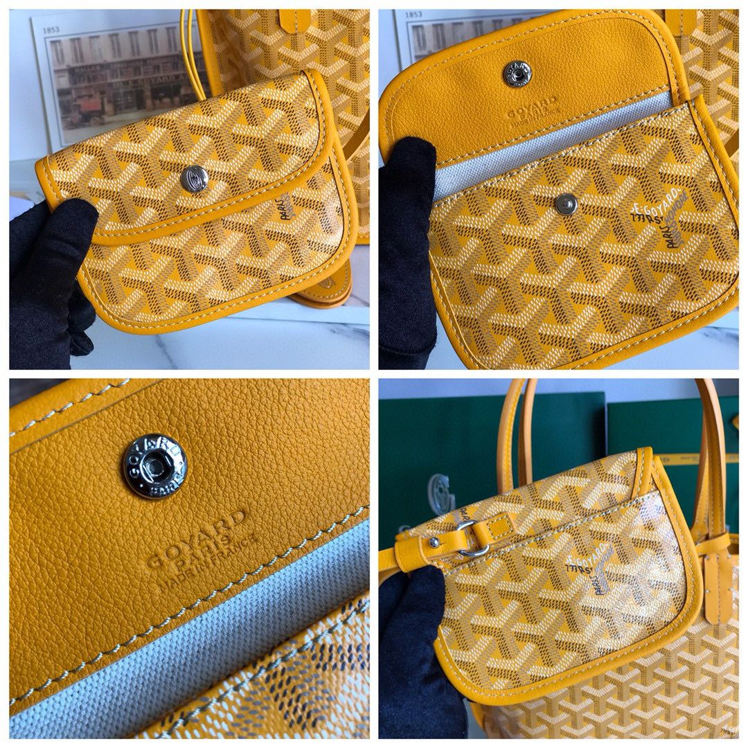 Yellow Anjou Mini Bag
