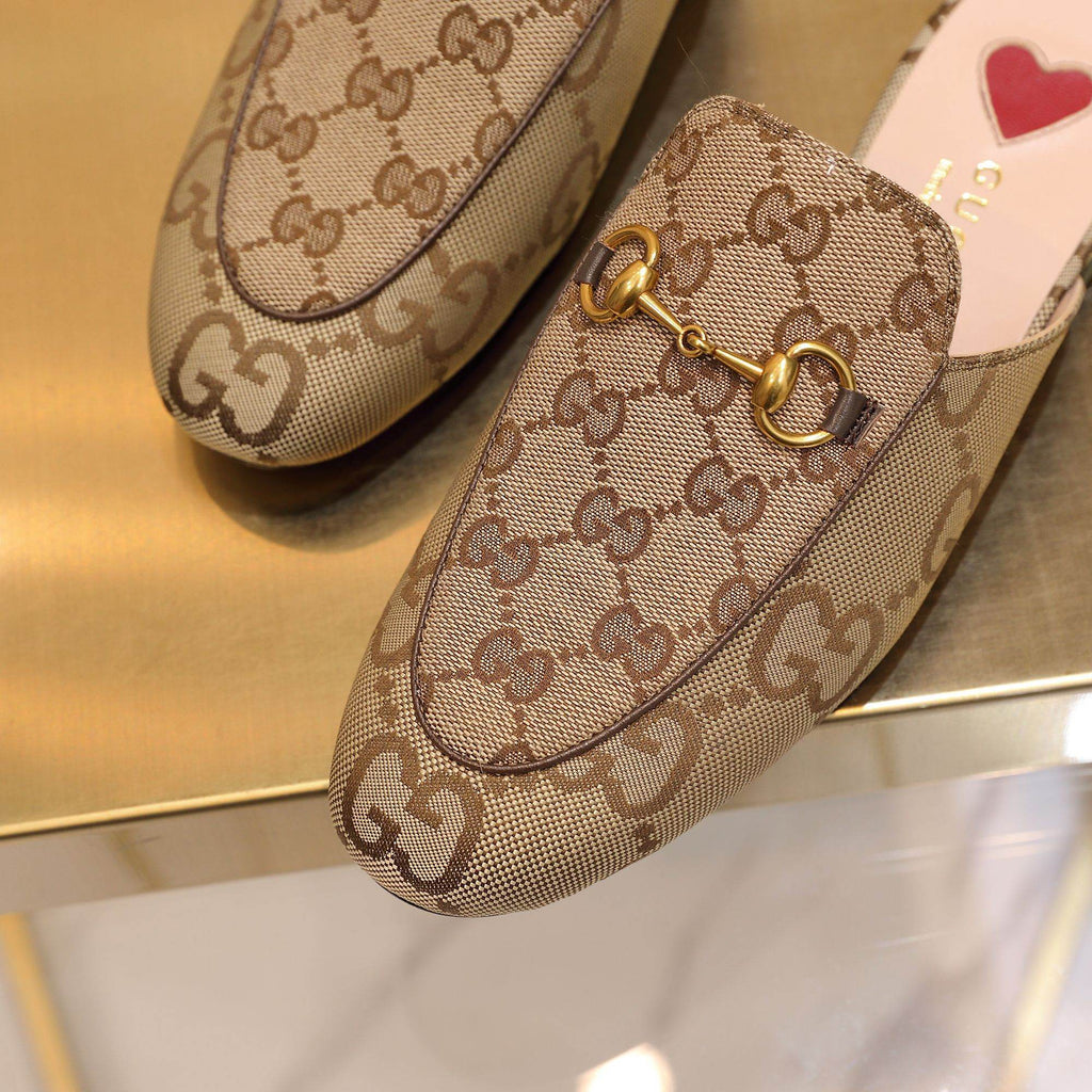 Camel GJ princetown slipper