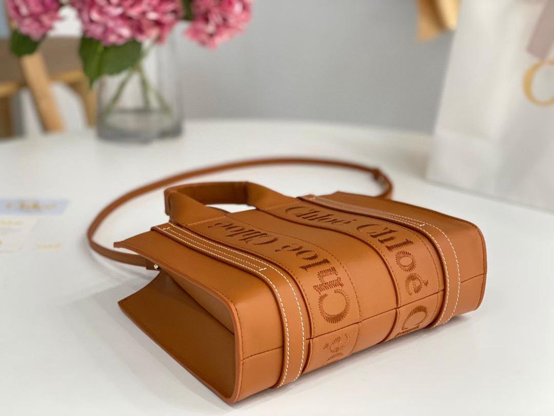 Caramel CW small tote bag