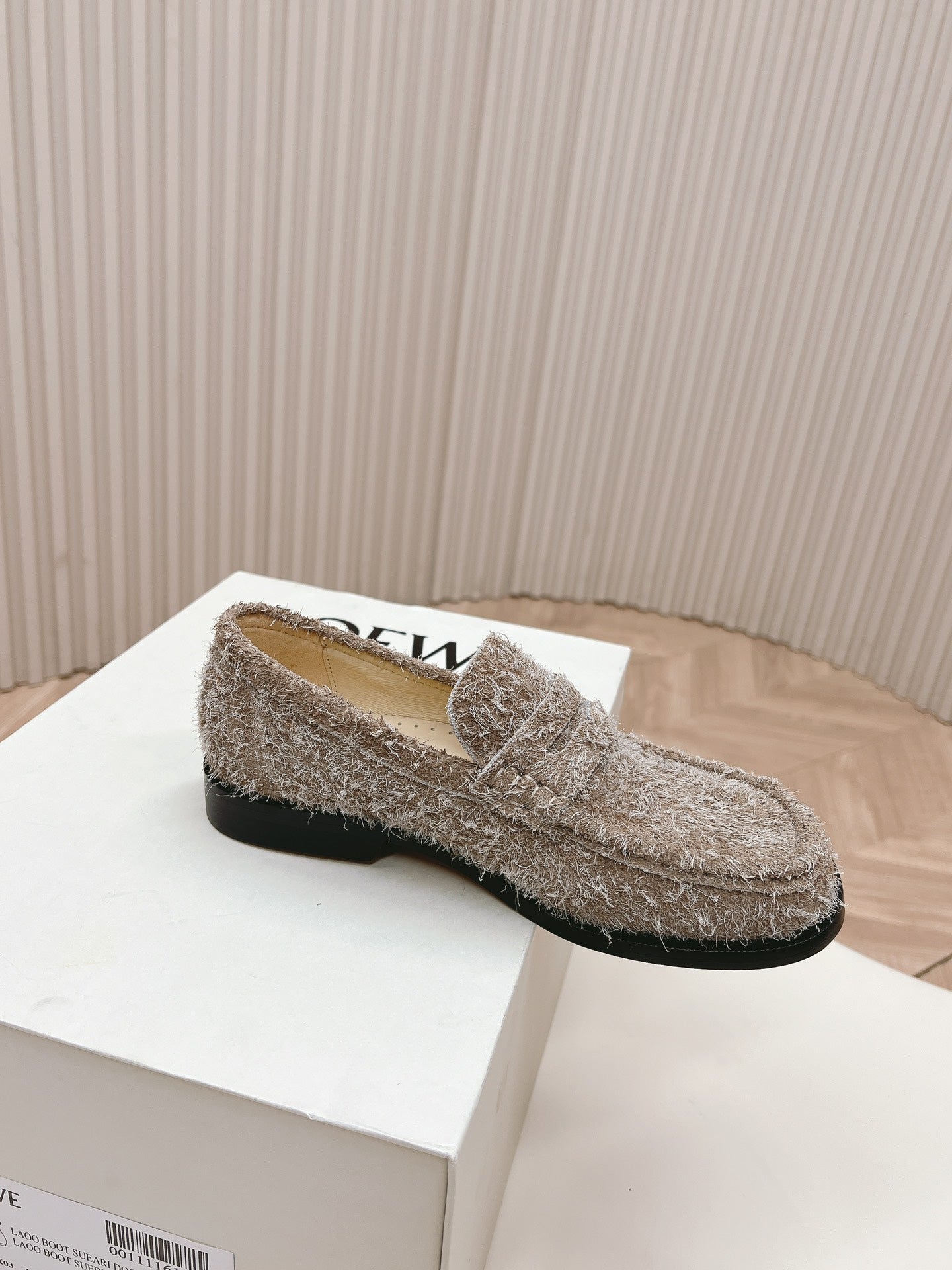 Khaki Green Campo Loafer In Brushed Suede