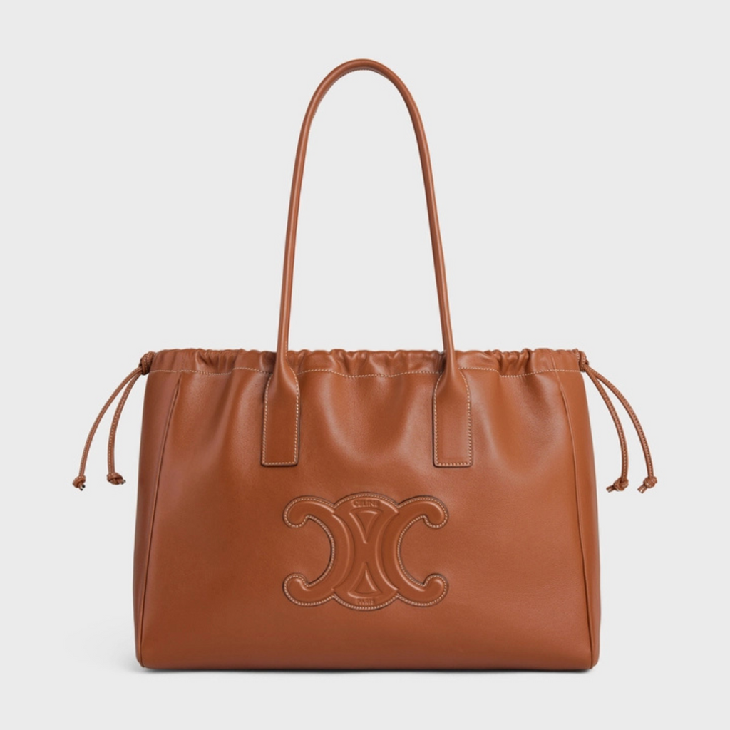 Tan Cabas Drawstring Triomphe