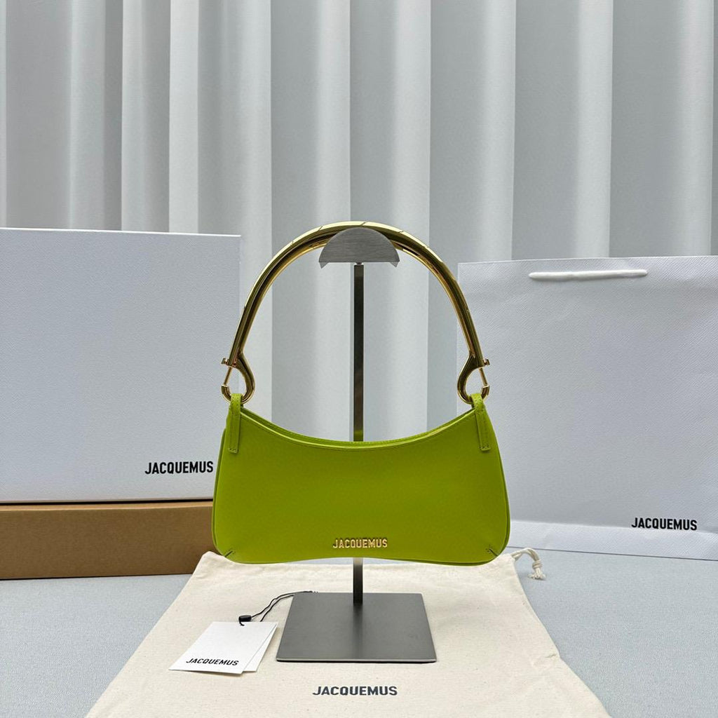 Green LB Carabiner Strap Shoulder Bag