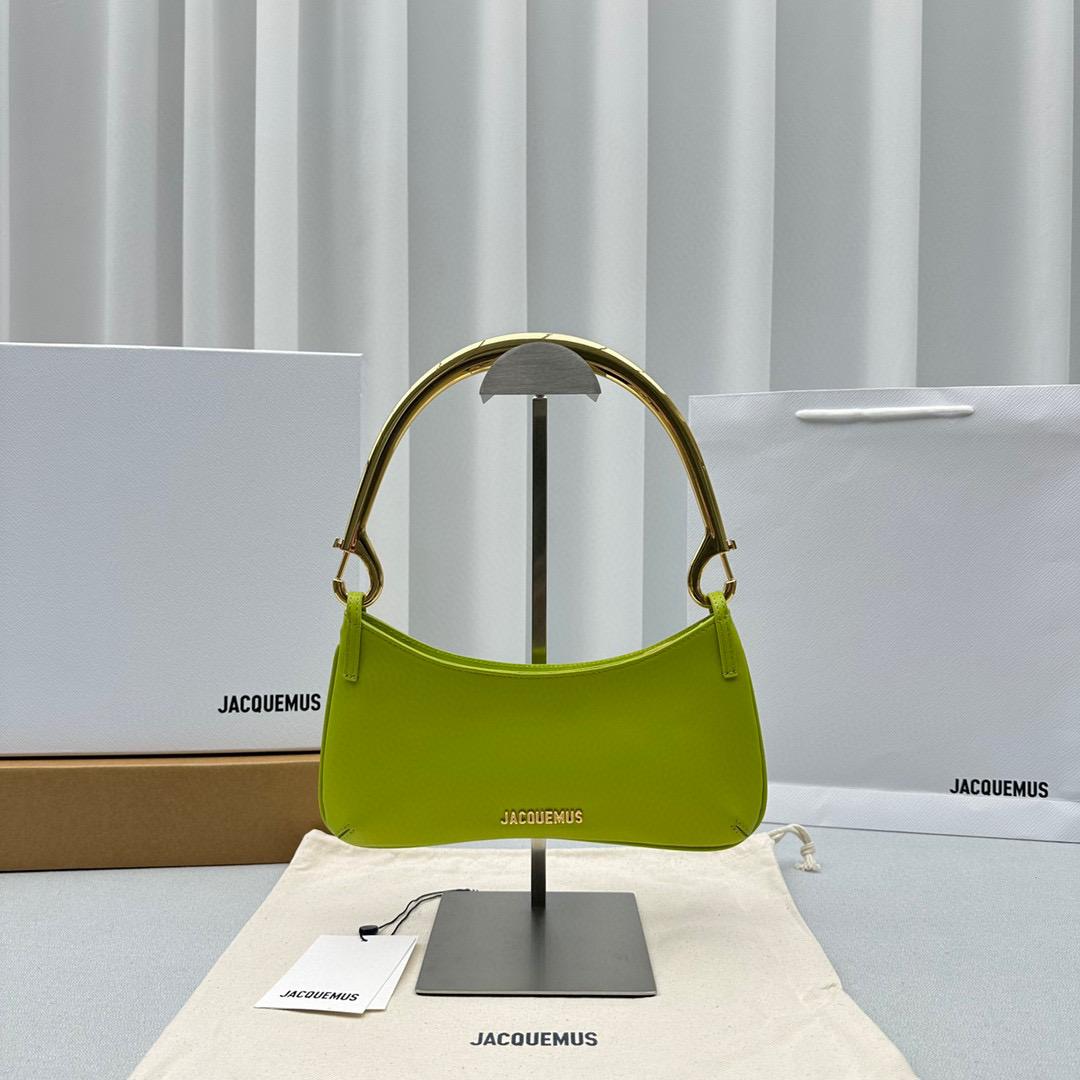 Green LB Carabiner Strap Shoulder Bag