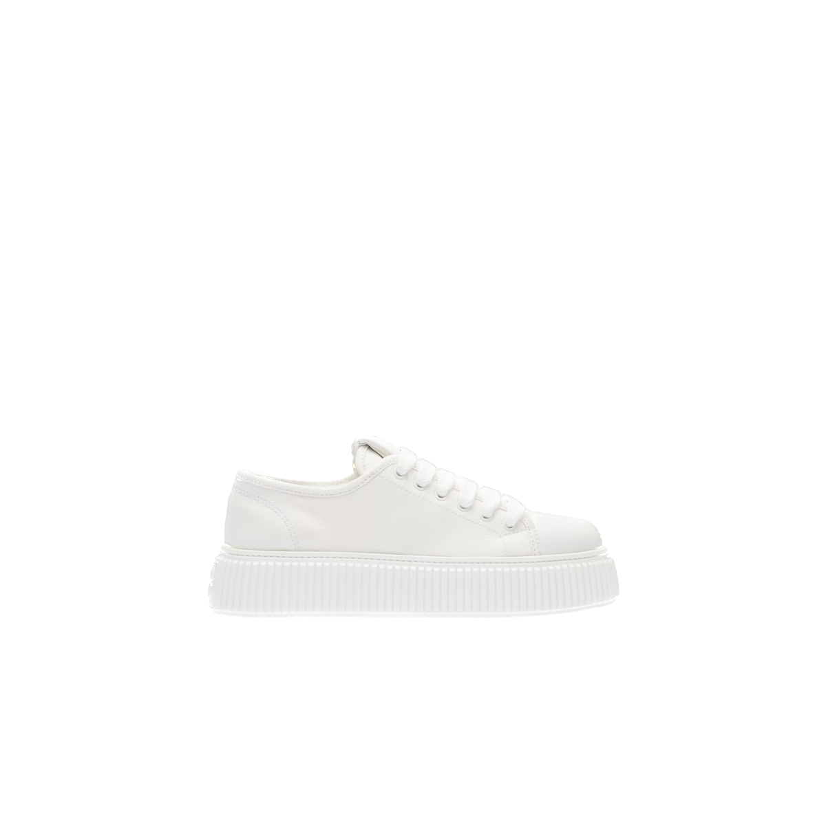White denim sneakers