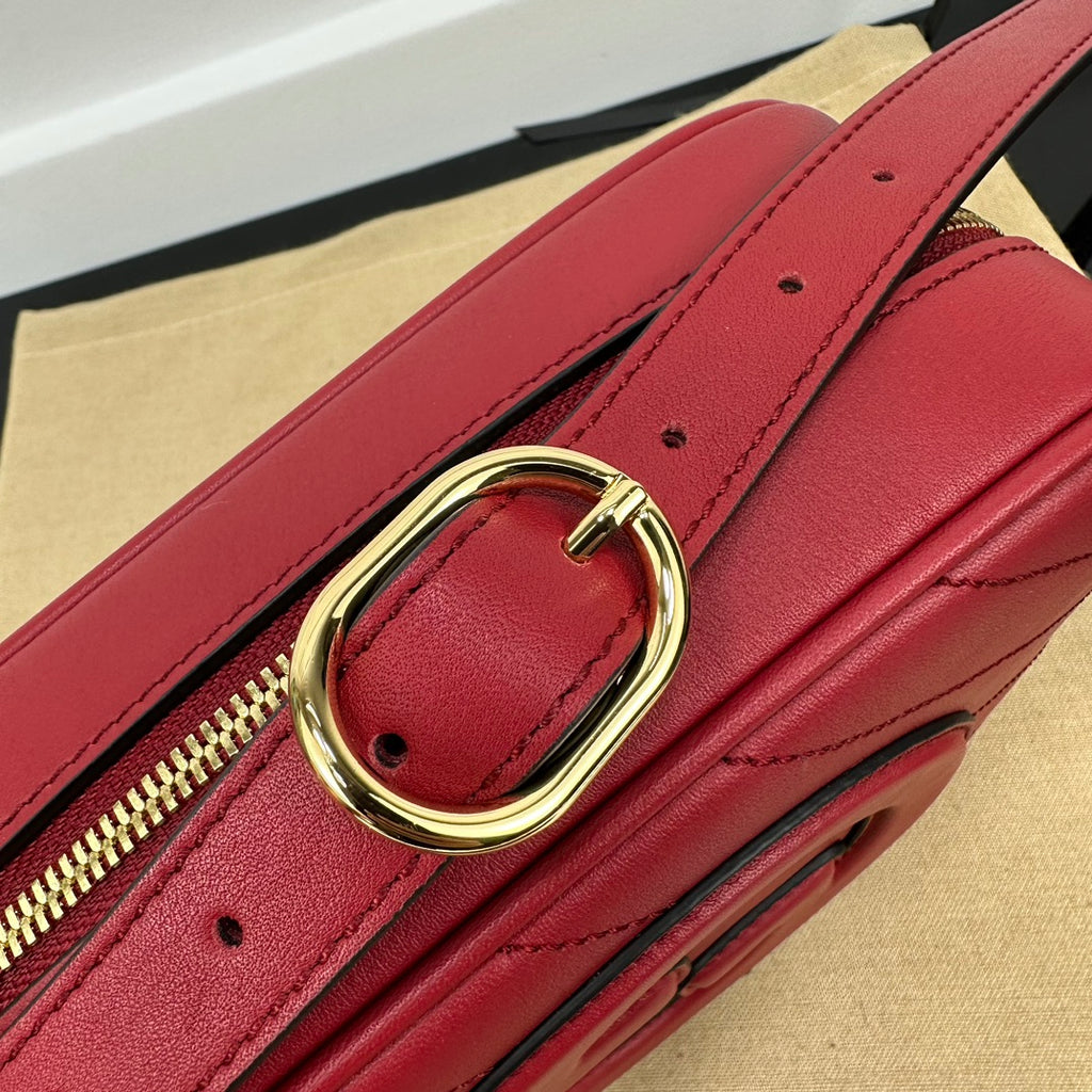 Red GB Small Shoulder Bag