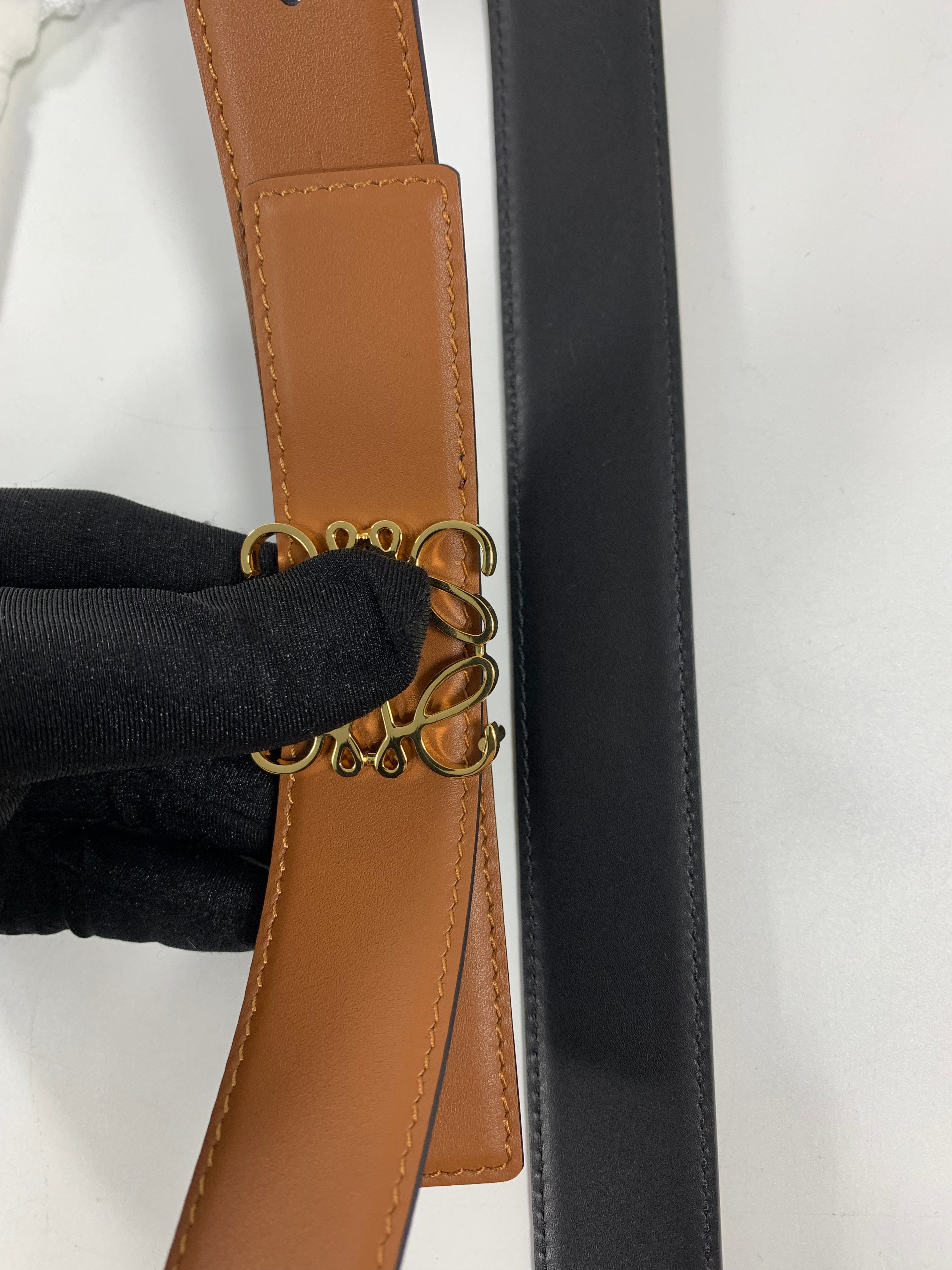 Brown Buckle Leather Belt