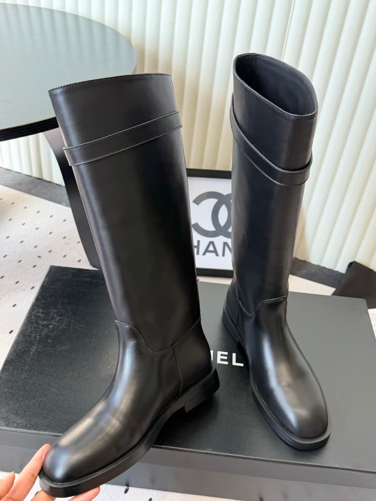 Black High Boots