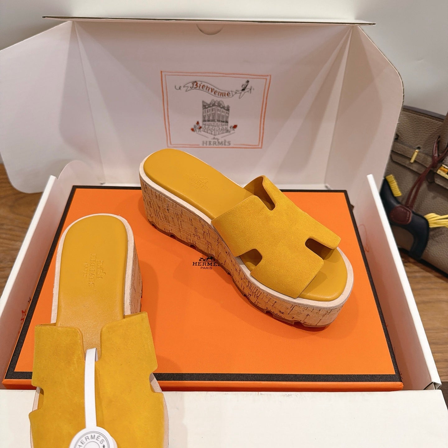 Jaune Sésame Eze 30 Sandal