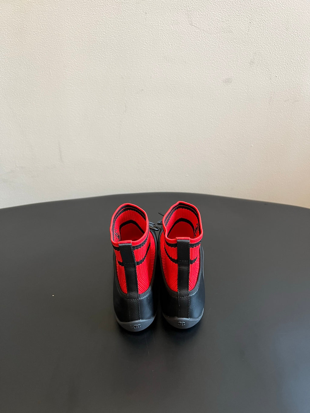 Black & Red Trainers