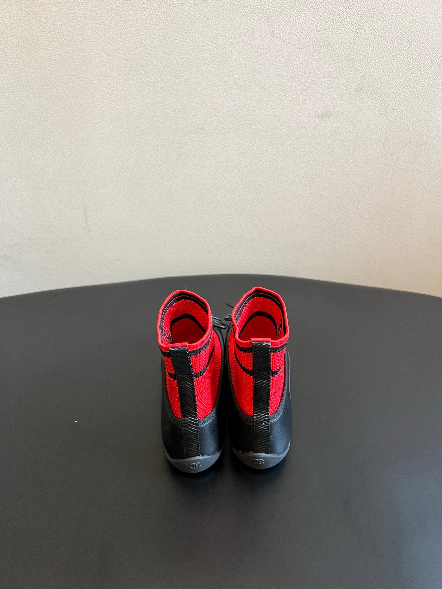 Black & Red Trainers