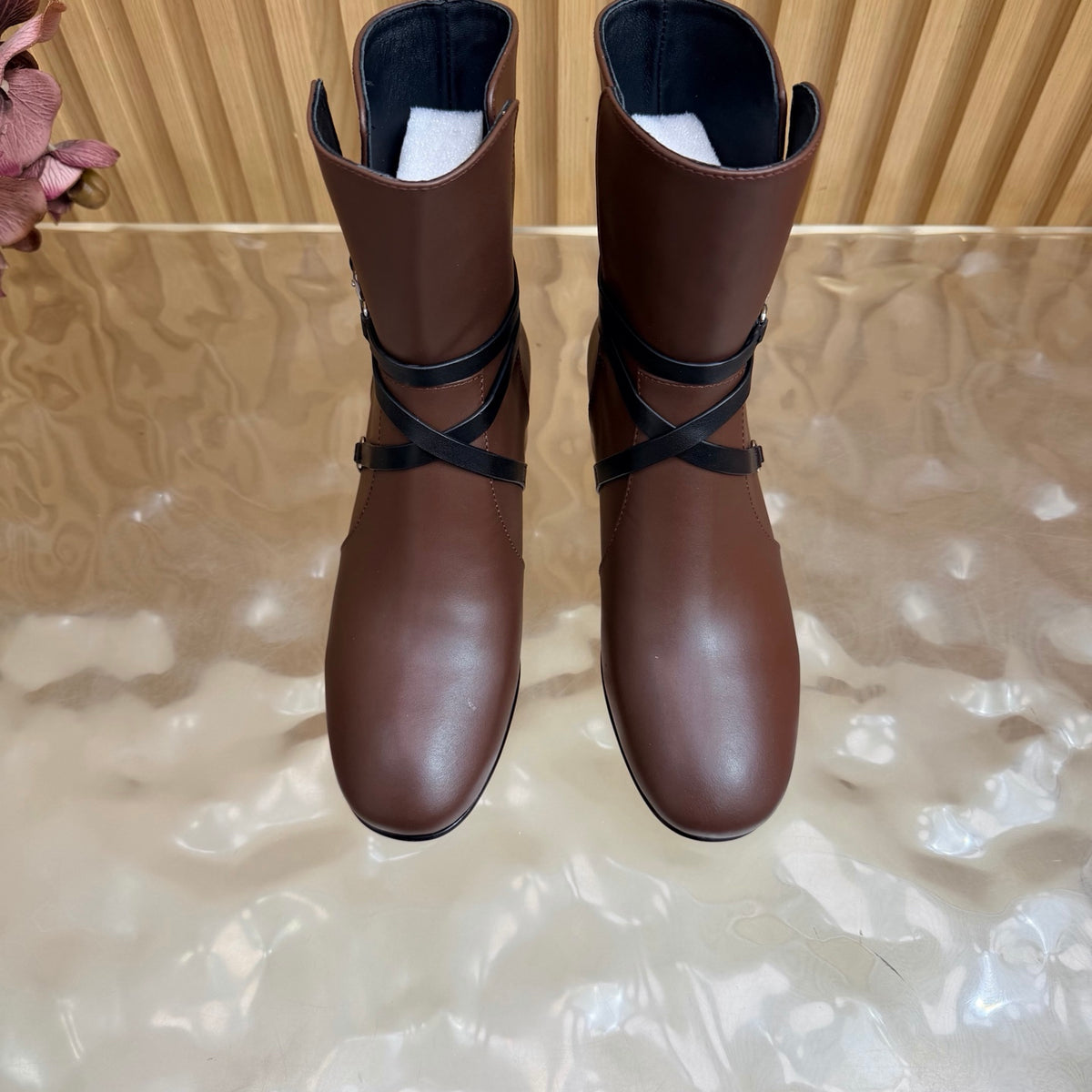 Chocolat/Noir Nancy 35 Ankle Boot