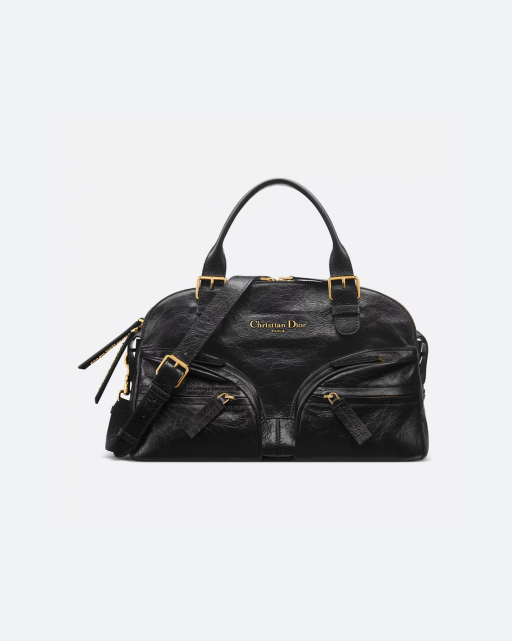 Black Medium Grand Tour Bowling Bag