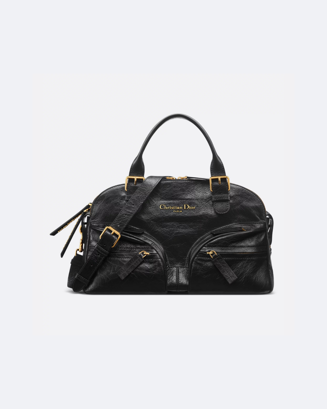 Black Medium Grand Tour Bowling Bag
