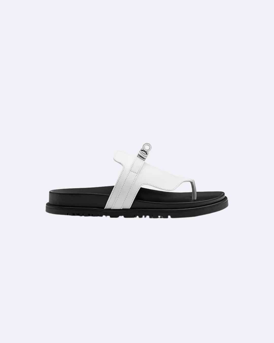 Men's Blanc HE Sandal With Palladium-Plated Buckle