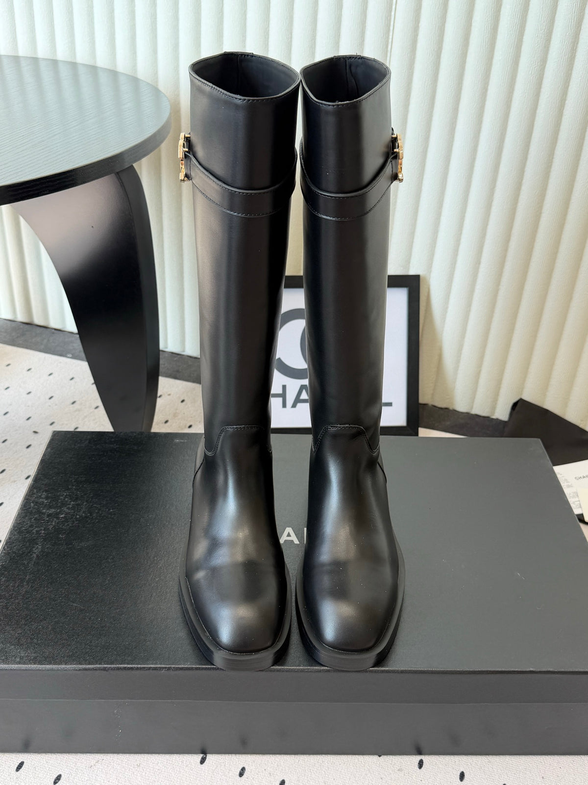 Black High Boots