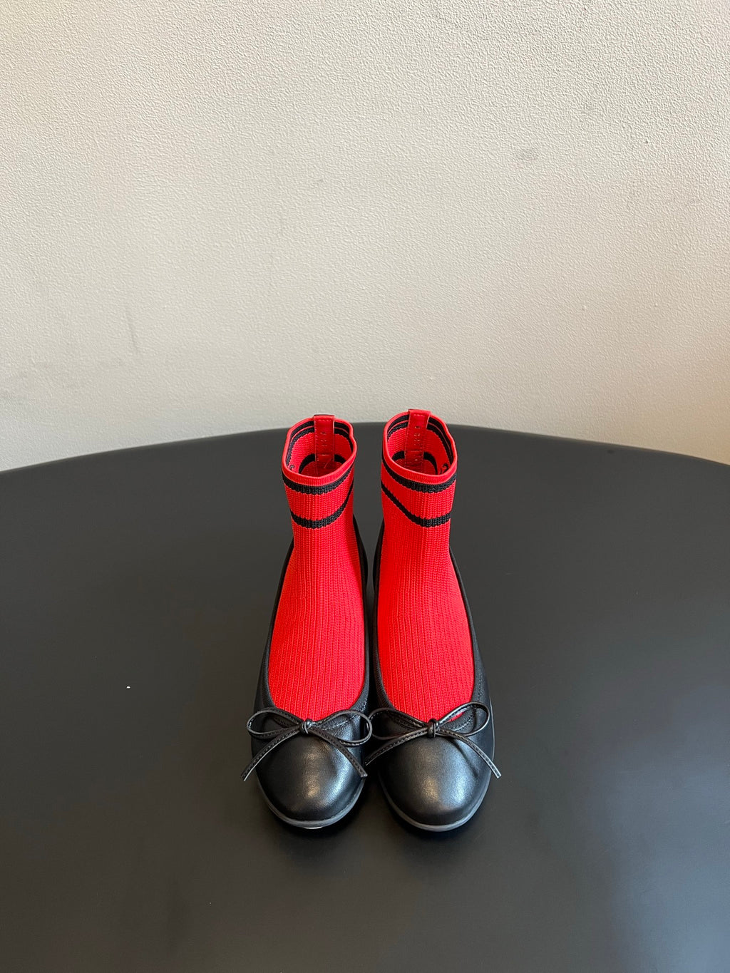 Black & Red Trainers