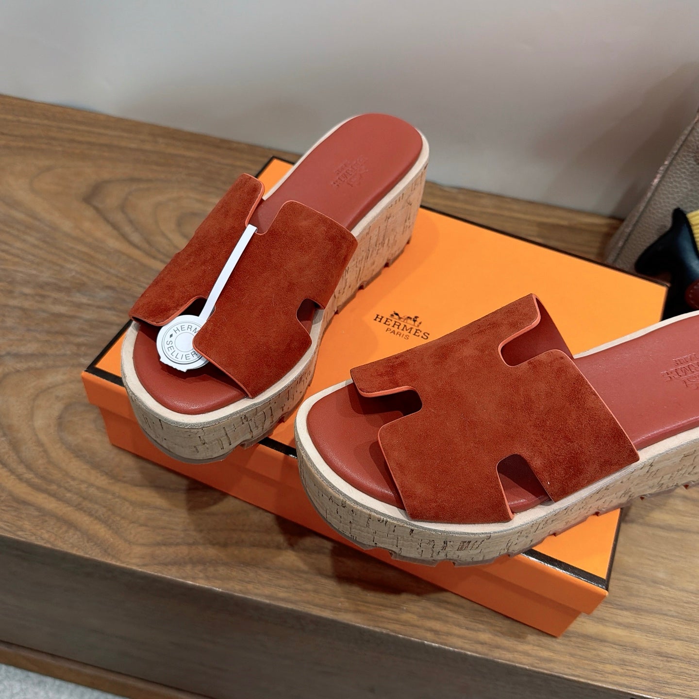 Marron Brique Eze 30 Sandal