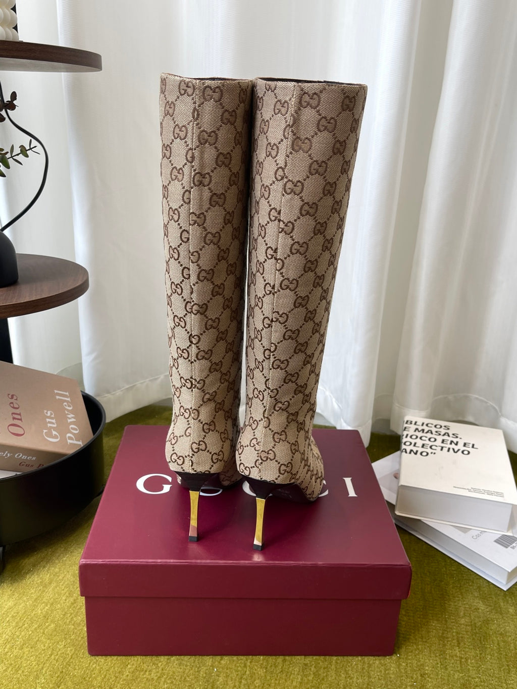 Sand & Dark Brown  Bombshell Boot