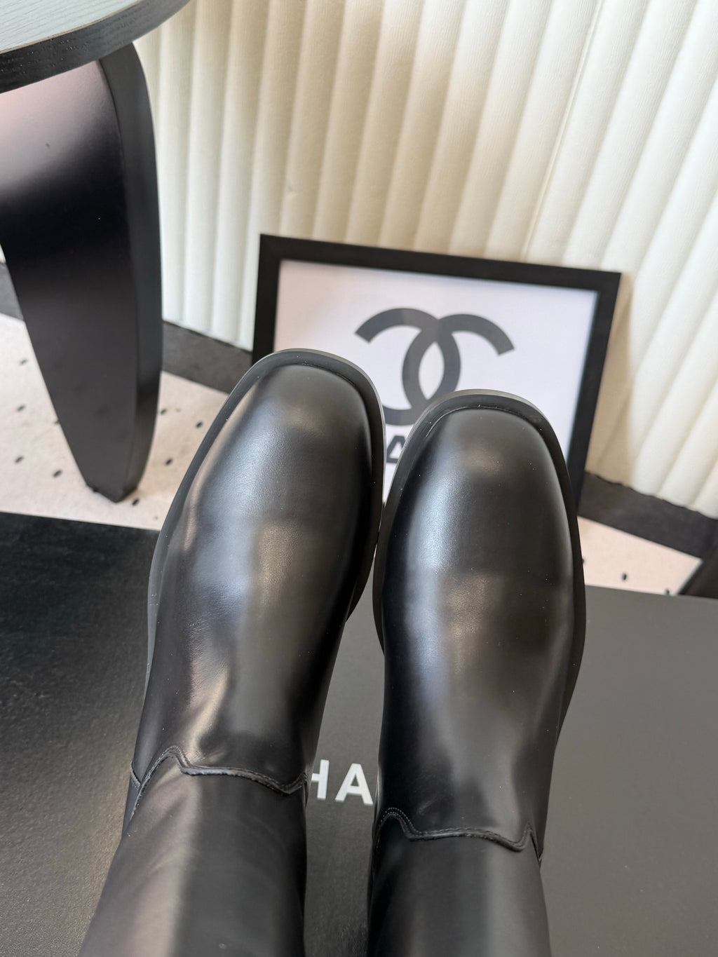 Black High Boots