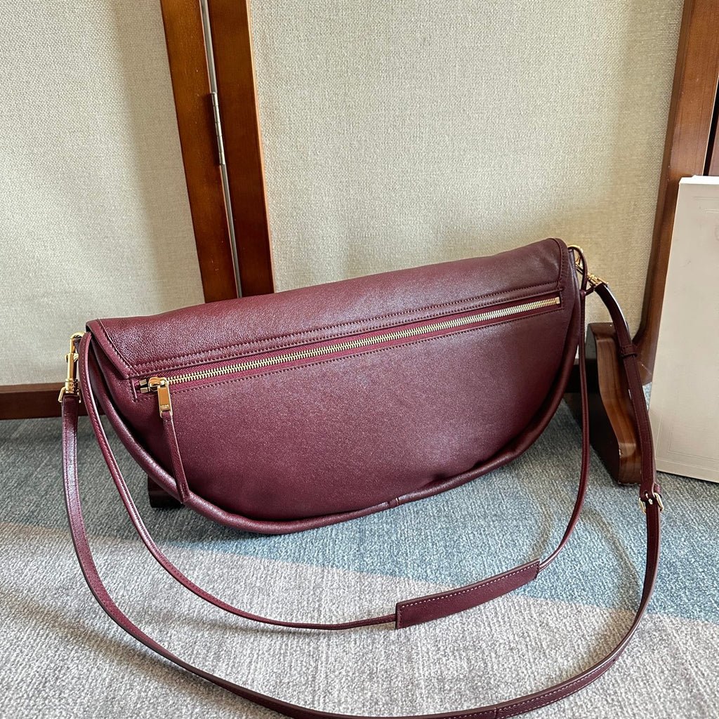 Syrah Soft Triomphe Halfmoon In Leather - 4