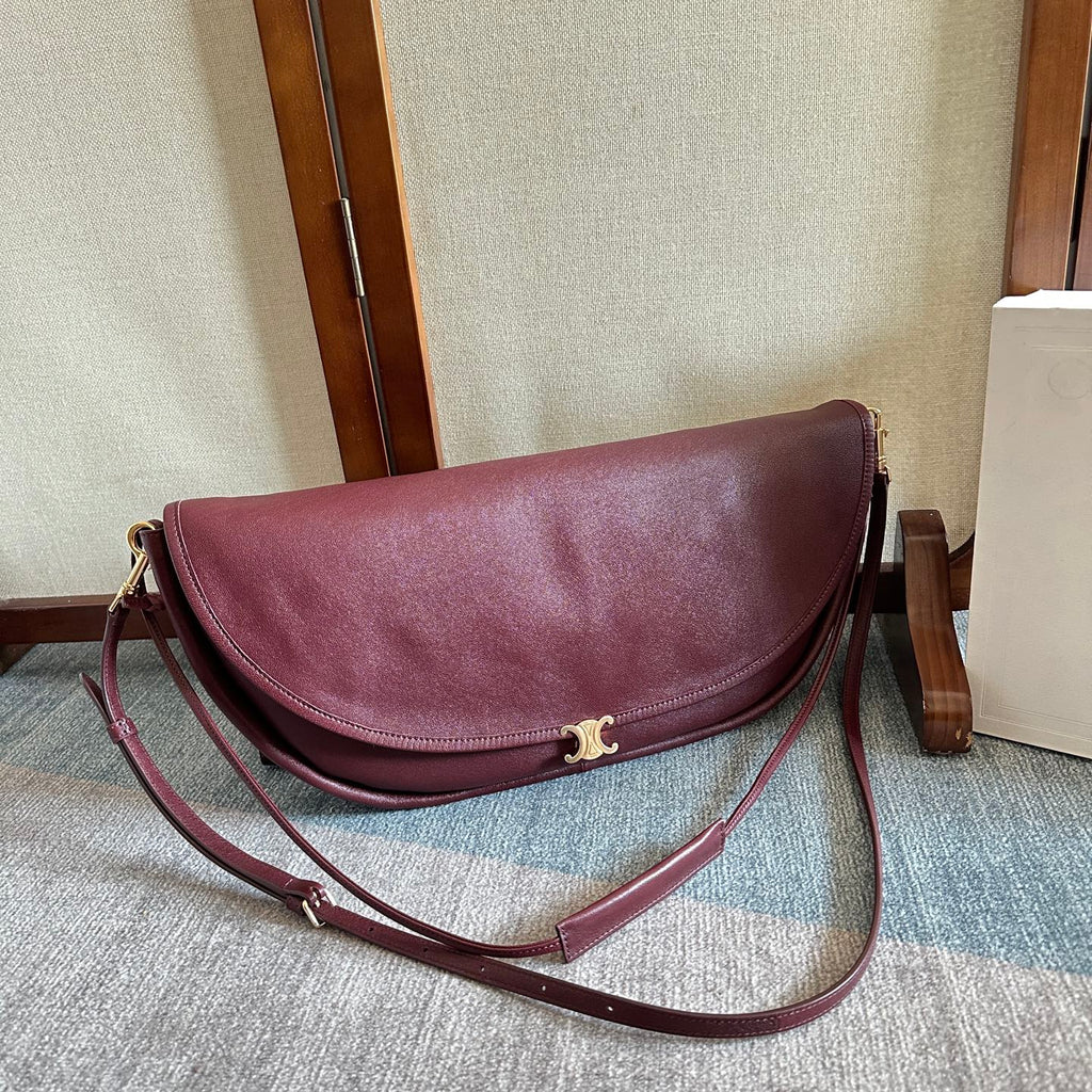 Syrah Soft Triomphe Halfmoon In Leather - 2