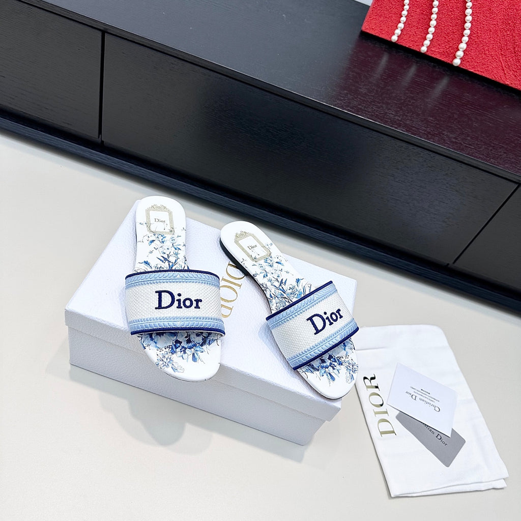 White & Blue Dway Slide
