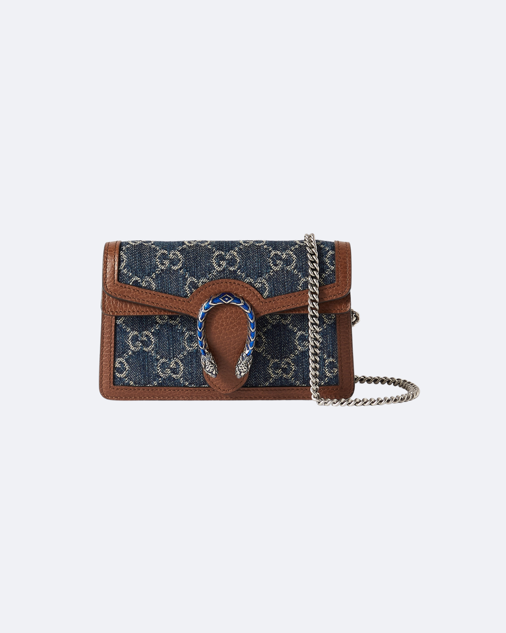 Dark blue super mini bag
