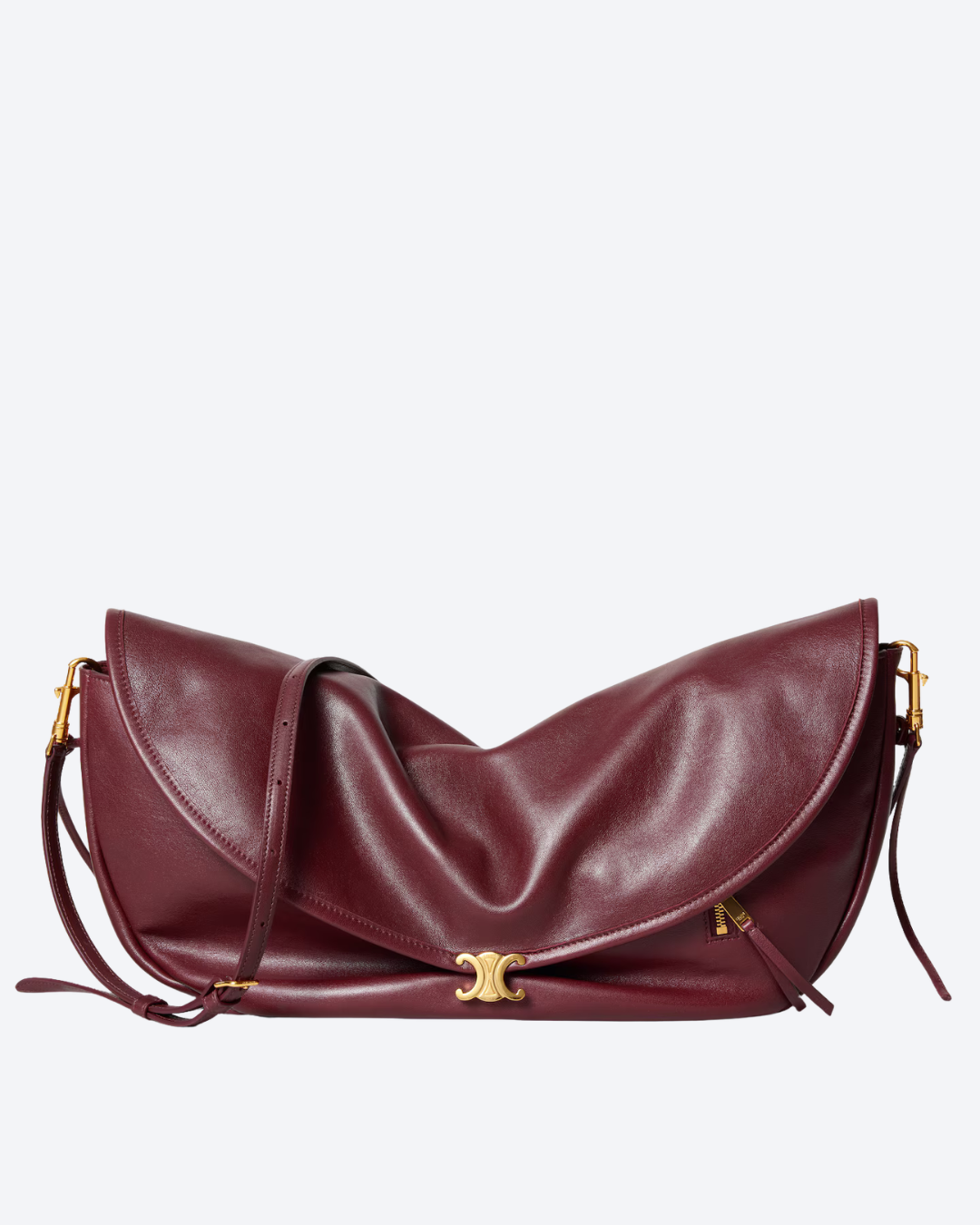 Syrah Soft Triomphe Halfmoon In Leather - 1