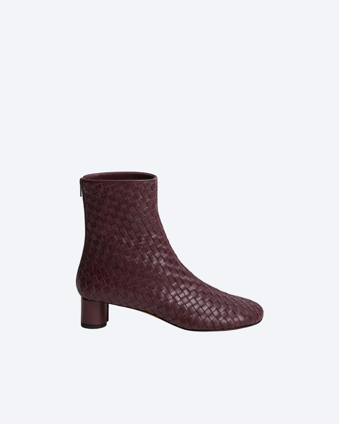 Deep Mahogany Cherry Ankle Boot - 1