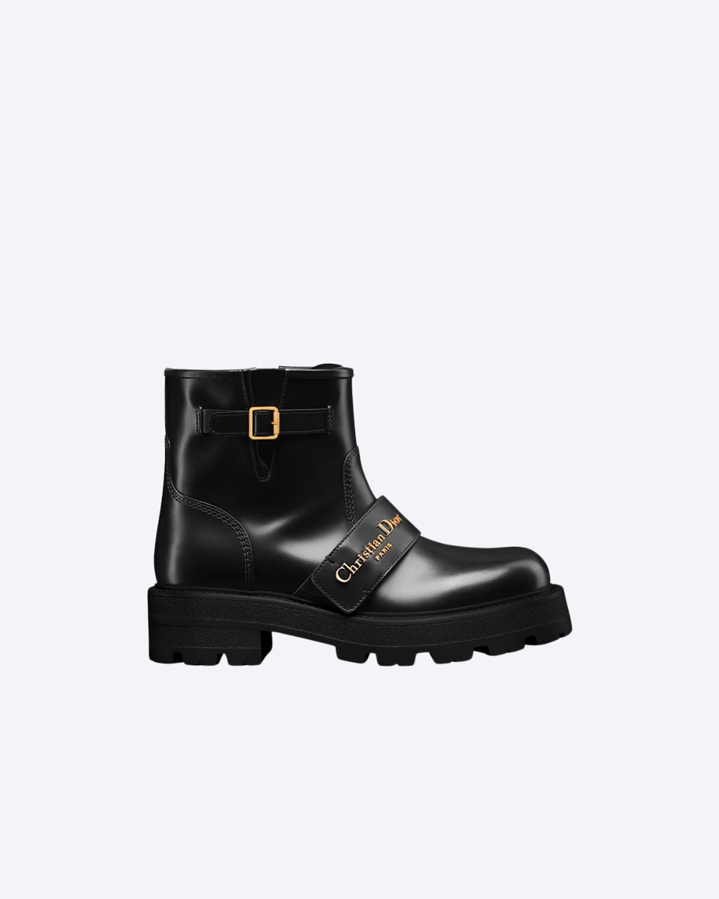 Black D-Quest Ankle Boot