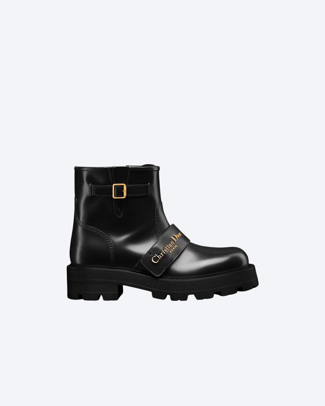 Black D-Quest Ankle Boot
