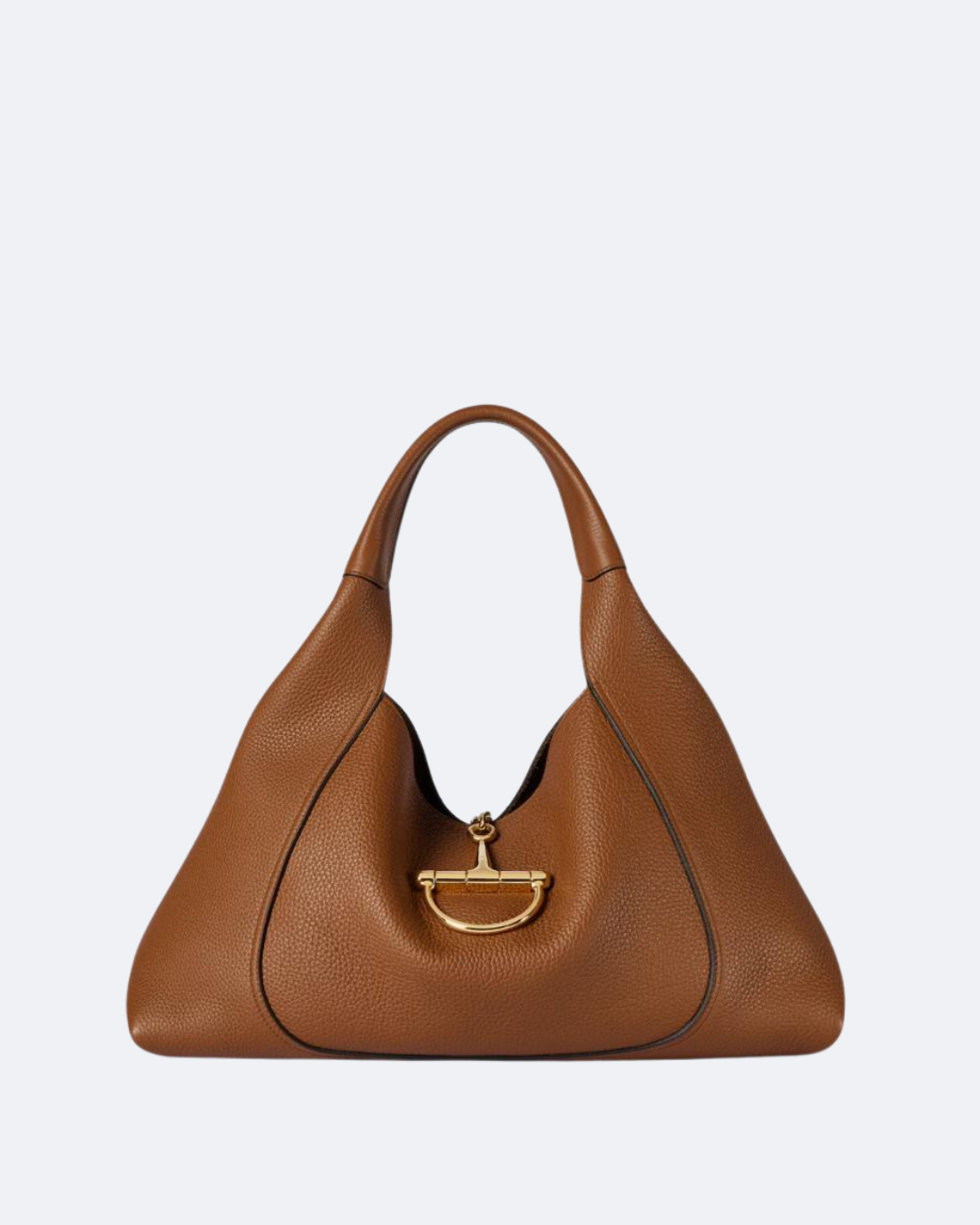 Brown Softbit Maxi Shoulder Bag