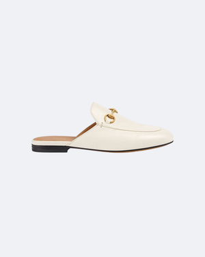 White GP leather slippers