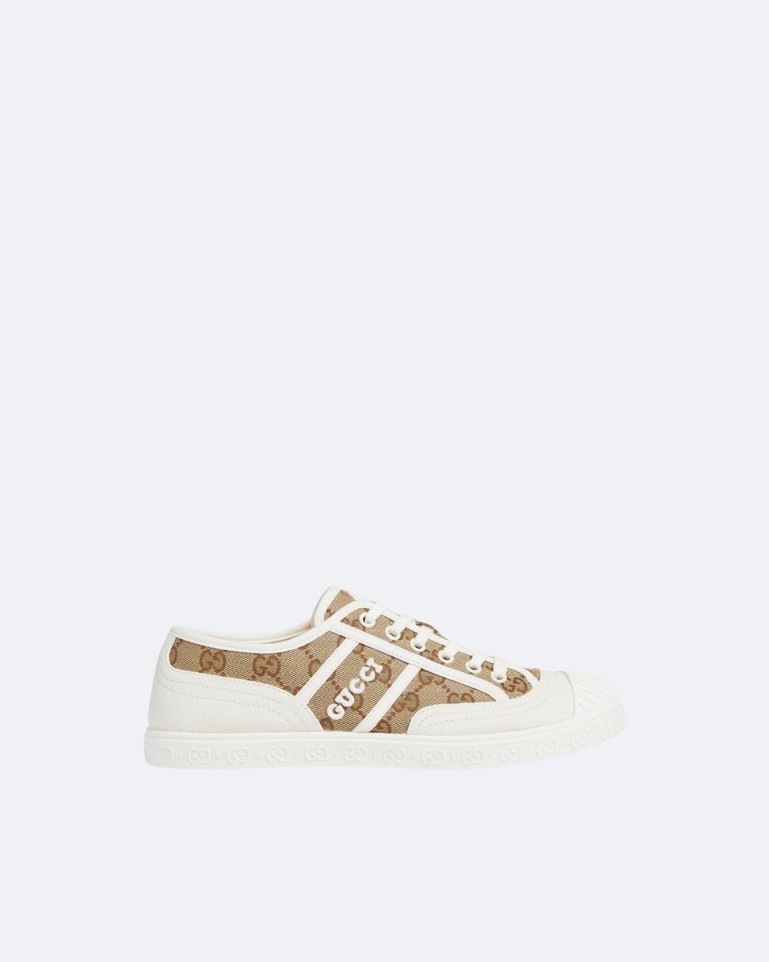 Beige GG Denim Sneaker