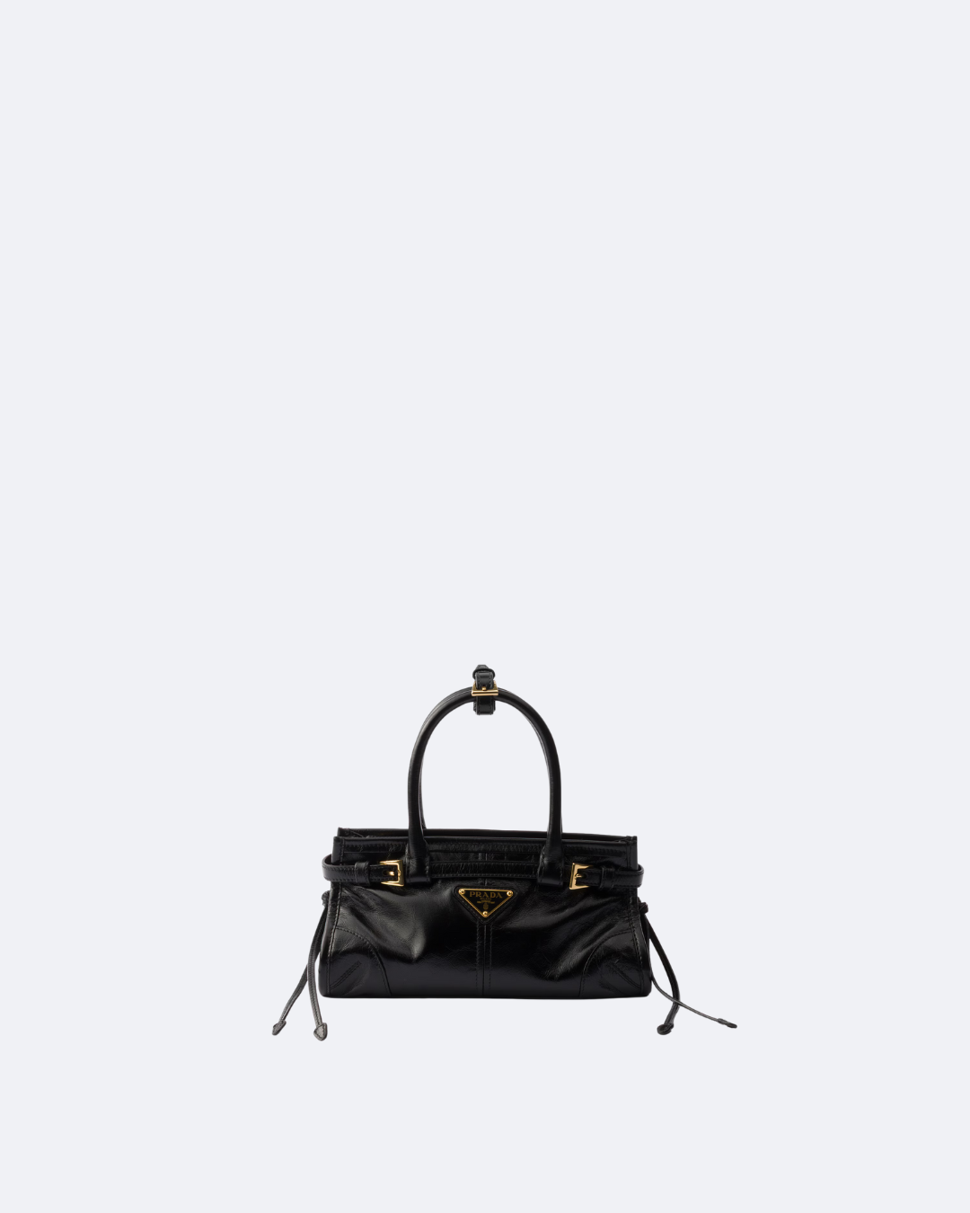 Black Bonnie Mini Leather Shoulder Bag